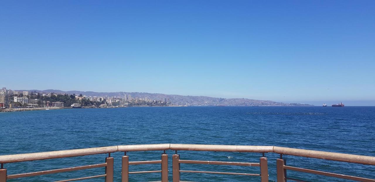 Appartamento Gran Ubicacion, Cama Xl, Vina Del Mar Esterno foto